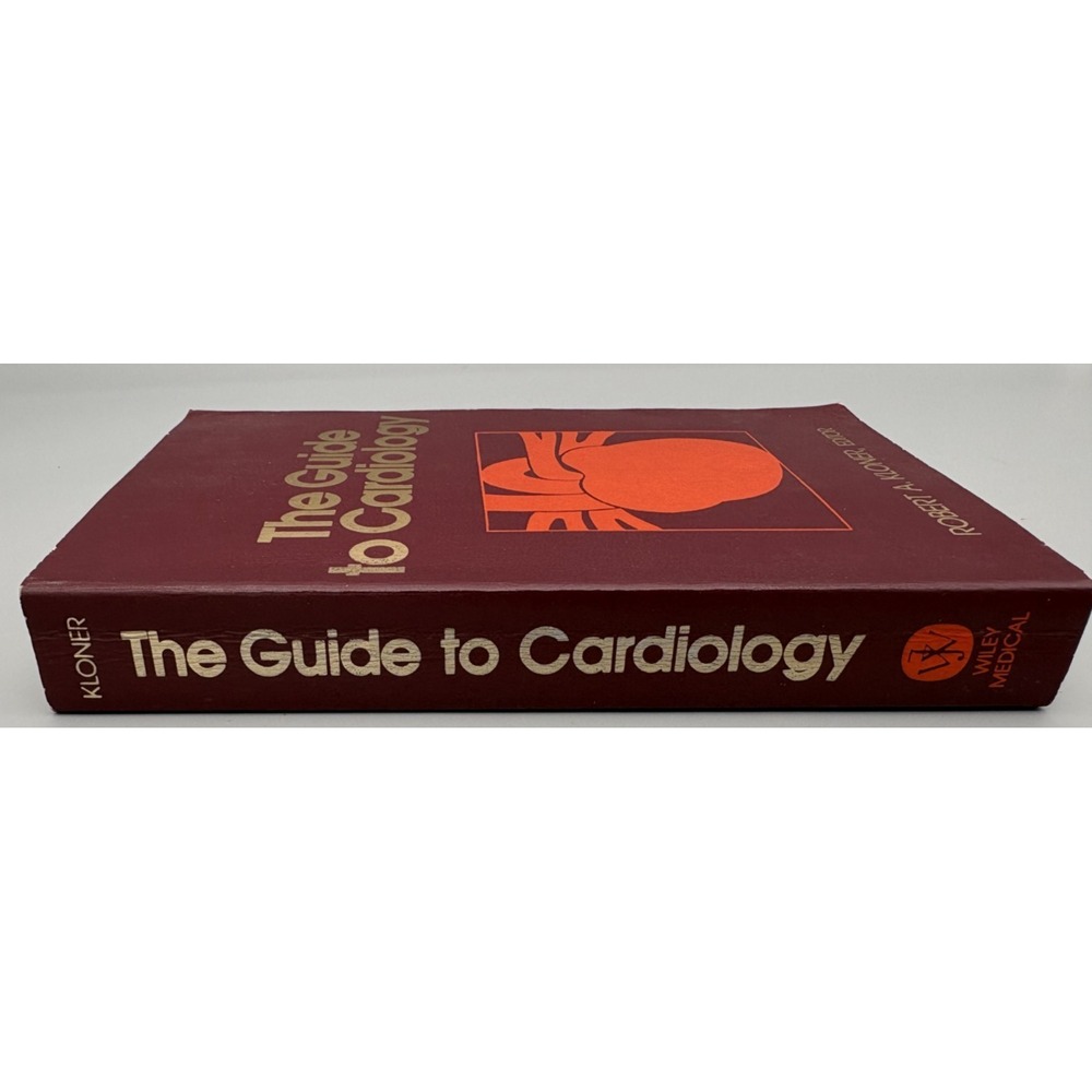 The Guide to Cardiology 1984 Robert A. Kloner John Wiley & Sons Book - Picture 2 of 9